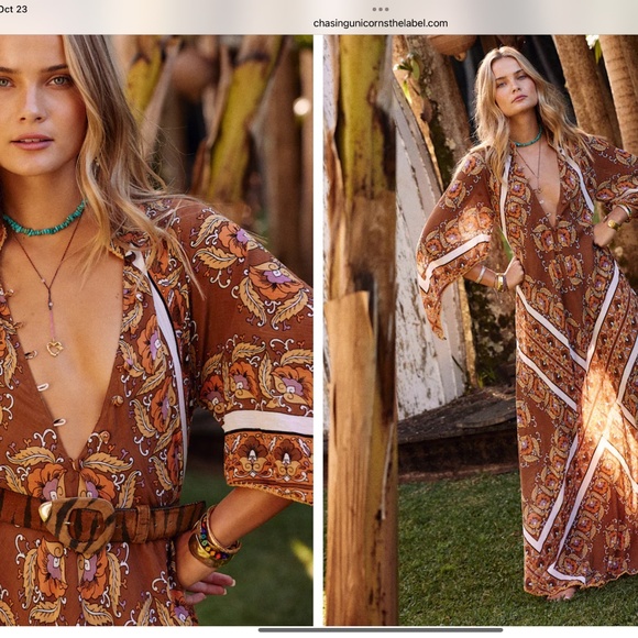 Chasing Unicorns Falling Leaves Small NWT - Picture 2 of 9